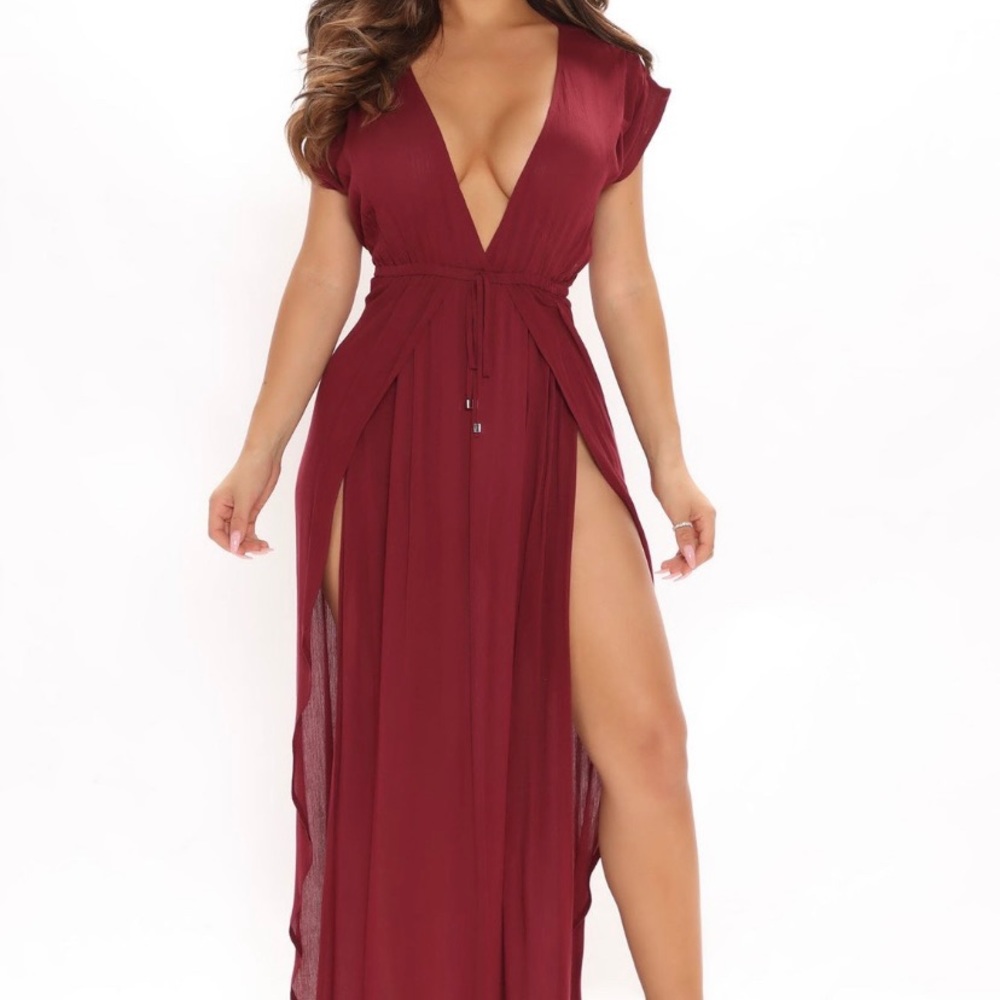 Fashion Nova On My Day Off Maxi Dress Sz S